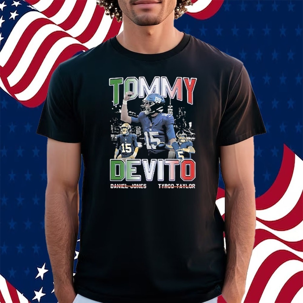 Tommy Devito New York Giants Italian Shirt